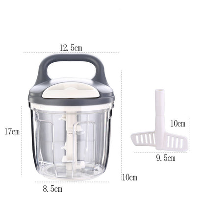 Manual Multifunctional Food Chopper and Slicer